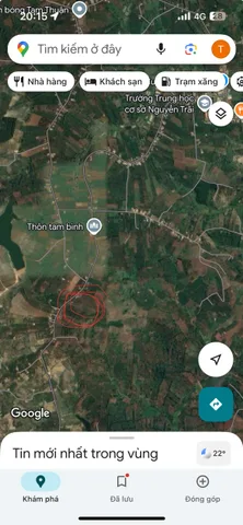 Bán đất 10000m² ngang 22m giá 1.3 tỷ tại Xã Cư Klông Huyện Krông Năng