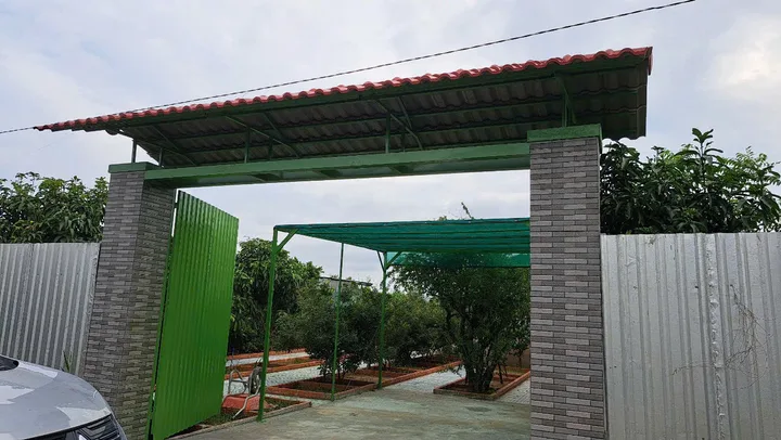 Bán nhà vườn xã Bình Mỹ Củ Chi, đường ôtô, 523m2, 15x35m, sẵn nhà vườn trồng nhiều loại cây ăn trái