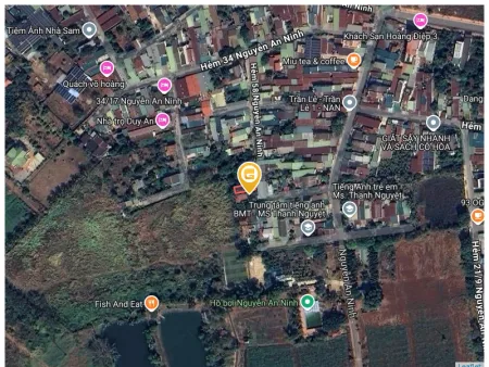 Bán đất hẻm 58 Nguyễn An Ninh 109m² 2.3 tỷ tại Phường Ea Tam Thành phố Buôn Ma Thuột