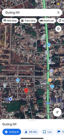 Bán đất 150m² 1.5 tỷ tại Phường Thới Hòa Thị xã Bến Cát Kế Bên Trường Đại Học Việt Đức