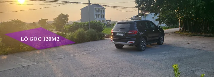 Bán đất 2 lô góc 240m2 mặt tiền 10m Trục chính Quỳnh Đôi, Kim Chân, Vũ Ninh, Bắc Ninh