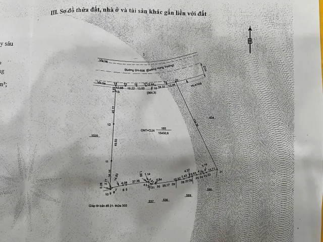 Bán đất 15517.7m² ngang 76m giá 91 tỷ tại Xã An Điền Thị xã Bến Cát