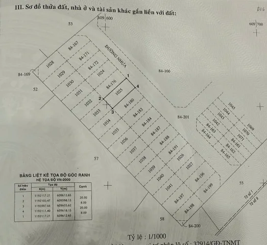 Bán đất đường số 52 .Trương văn Bang. Dự án Huy Hoàng  * 8 x 20