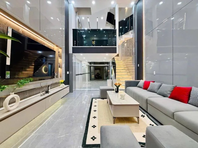 🔥 Nhà 5 tầng 60m², Vuông, Đ.8m – Thạnh Lộc 44 Q12