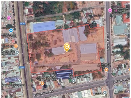 Bán đất 39798.9m² 450 tỷ tại Xã Tân Phước Thị xã Phú Mỹ