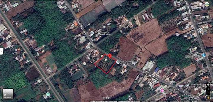 Bán đất MT đường Đỗ Đăng Tuyển, Nhuận Đức Củ Chi, 3362 m², 61x63m, có sẵn nhà nhỏ, 15 tỷ
