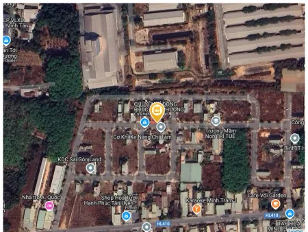 Bán đất 70m² 1.1 tỷ tại Xã Vĩnh Tân Thị xã Tân Uyên