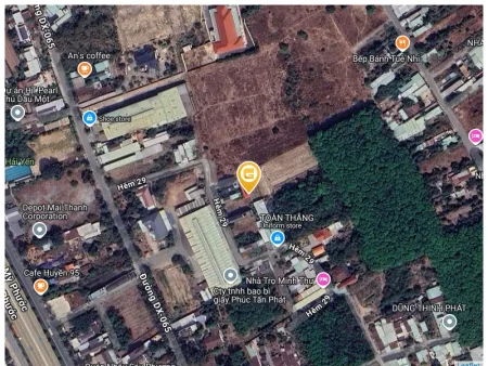 Bán đất 76m² 1.4 tỷ tại Phường Định Hoà Thành phố Thủ Dầu Một