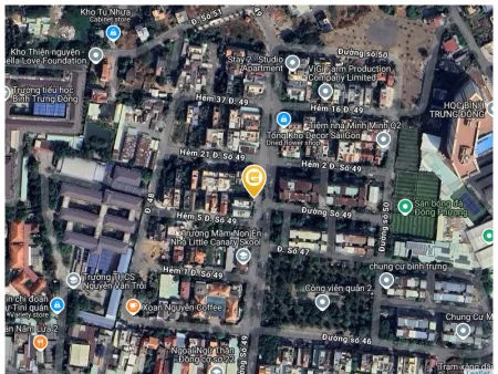 Mặt tiền đường 49 đất 100m² 13.9 tỷ tại Phường Bình Trưng Đông Thành phố Thủ Đức