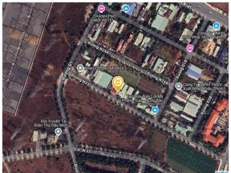 Bán đất 292.6m² 5.75 tỷ tại Phường Phú Tân Thành phố Thủ Dầu Một