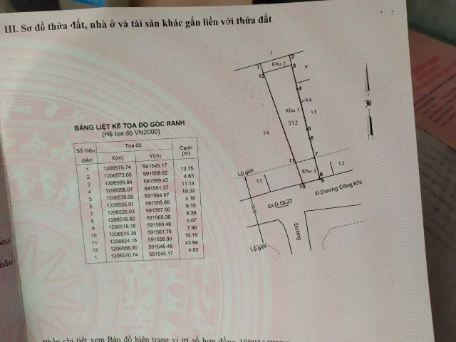 Bán đất thổ cư Mt Đường Duong công khi