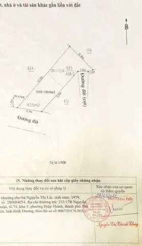 Bán đất 406.2m² 2.7 tỷ tại Xã Vĩnh Tân Thị xã Tân Uyên