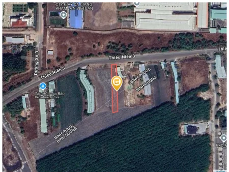 Bán đất 1055m² 3.5 tỷ tại Xã Trừ Văn Thố Huyện Bàu Bàng