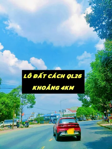 Bán đất Thị trấn Eaknop, đất full hồng giá chỉ 199tr/lô