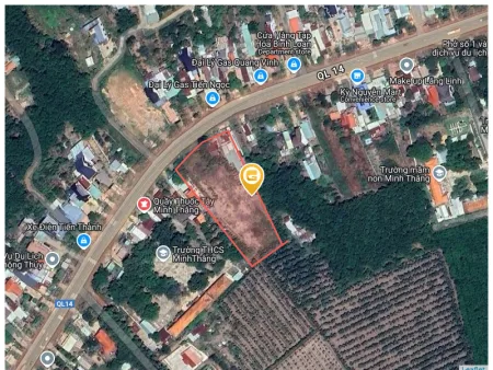 Bán đất 1000m² 180 triệu tại Xã Minh Thắng Thị xã Chơn Thành