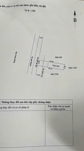 Bán đất 121.5m² 3.3 tỷ tại Phường Vĩnh Phú Thị xã Thuận An