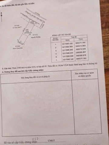 Bán đất 593m² 2.28 tỷ tại Phường Tương Bình Hiệp Thành phố Thủ Dầu Một