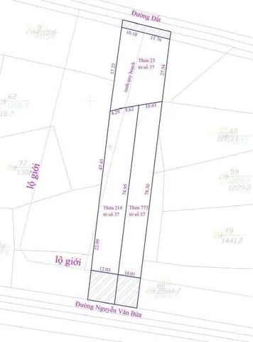 Bán đất 2351m² 95 tỷ tại Xã Xuân Thới Sơn Huyện Hóc Môn
