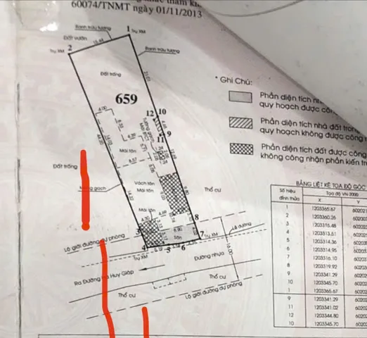 Cần bán đất 723m2 Thạnh Lộc, gần cao Đẳng Điện lực Quận 12