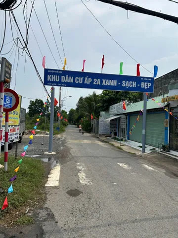 BÁN ĐẤT MẶT TIỀN – XÃ HÒA PHÚ, CỦ CHI – NGAY KCN ĐÔNG NAM, CÁCH TỈNH LỘ 8 CHỈ 200M