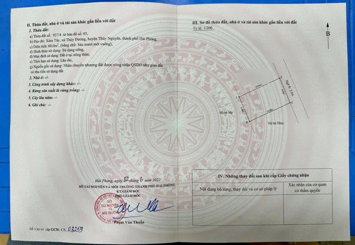 Bán đất Thuỷ Đường , ngay đường máng nước. L/ h: 076.231.9990 e Thuý