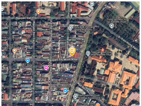 Bán nhà 49.4m² ngang 6.9m giá 10.2 tỷ tại Phường Thắng Lợi Thành phố Buôn Ma Thuột