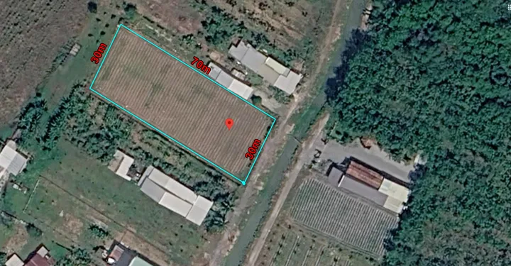 📌CHÍNH CHỦ 📌CẦN BÁN (30 x 70m) ĐẤT MẶT TIỀN KÊNH - HƯNG THUẬN  TÂY NINH📌📌