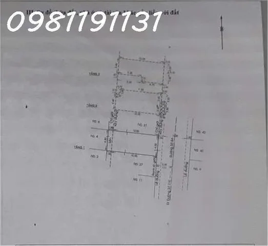 BÁN NHÀ NGANG 10M TRẦN ĐẠI NGHĨA 325M² –  XE TẢI – PHÒNG TRỌ 22PN – GIÁ 15 TỶ TL