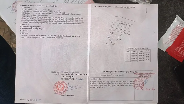 ĐÃ BÁN - “NGỘP QUÁ NGỘP” lô đất MT đường nhựa An Nhơn Tây, tổng diện tích 185m2, full thổ cư, xã An Nhơn Tây