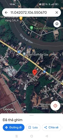 Bán đất Củ Chi giá rẻ, bán lô đất góc 2 mặt tiền đường nhựa, DT 191m2  thổ cư 100%, xã Phú Hòa Đông