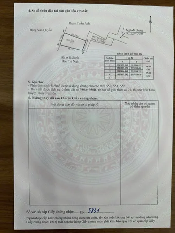 Bán đất 52.9m² 1.29 tỷ tại Thị trấn Núi Đèo Huyện Thuỷ Nguyên