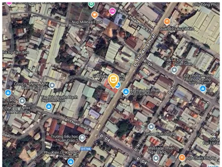 Bán đất 355m² giá 10.36 tỷ tại Phường Thuận Giao Thị xã Thuận An