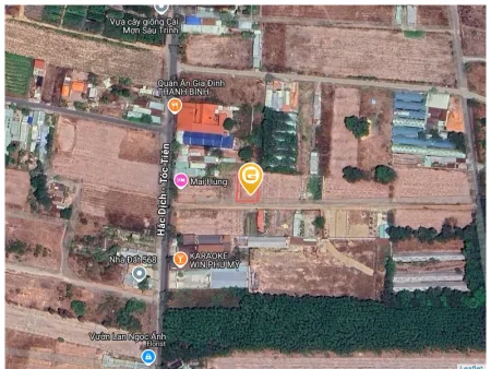 Bán đất 562.3m² ngang 20m giá 3.7 tỷ tại Xã Tóc Tiên Thành phố Phú Mỹ