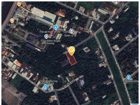 Bán đất 845.6m² 9 tỷ tại Phường Bình Nhâm Thị xã Thuận An