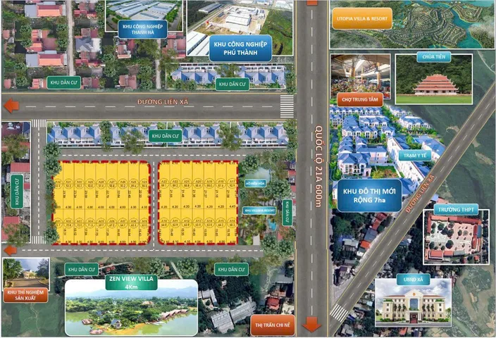 BỨT PHÁ TÀI CHÍNH CÙNG ĐẤT NỀN F0 KCN PHÚ THÀNH – LẠC THUỶ, HOÀ BÌNH
