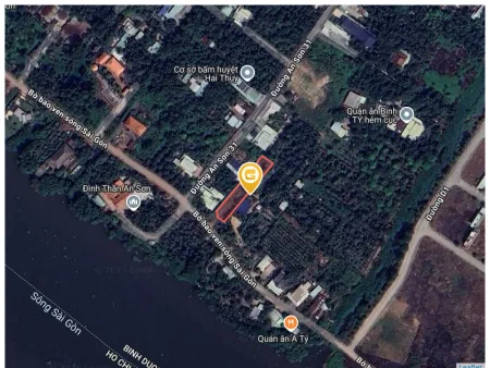Bán đất 865.4m² 16.5 tỷ tại Xã An Sơn Thị xã Thuận An