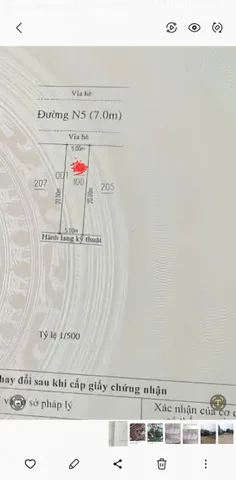 Bán đất 100m² 1.45 tỷ tại Xã Hội Nghĩa Thị xã Tân Uyên