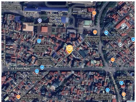 Bán nhà 91m² ngang 6.2m giá 30.9 tỷ tại Lê Thanh Nghị Phường Đồng Tâm Quận Hai Bà Trưng (LH: zalo 0862299066)