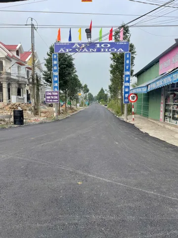 300m2 thổ cư mặt tiền đường nhựa ấp 10, xã Lương Hòa, Bến Lức, Long An giá 3,1 tỷ