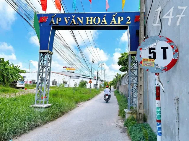 Bán đất 140m² ngang 5m giá 1.28 tỷ tại Xã Hựu Thạnh Huyện Đức Hòa