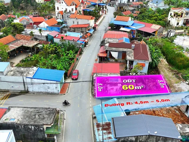 Cắt lỗ sâu lô đất mặt đường xã kênh giang Thủy Nguyên dt 60m ngang 5 giá chỉ 1tỷ 8xx lh ngay 0382341632 em Liên