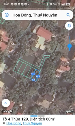 Bán đất 60.2m² giá 1.3 tỷ tại Xã Hoa Động Huyện Thuỷ Nguyên