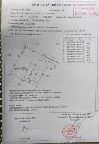 GIẢM 700 triệu bán rẻ lô đấ Phú An 888m2