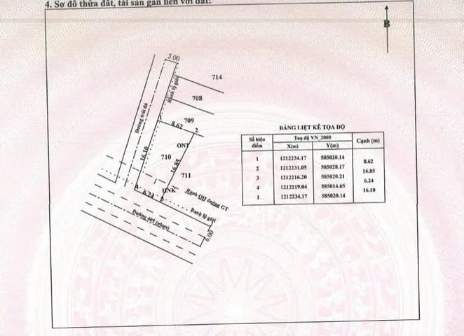 121m2 thổ góc 2 mặt tiền đường nhựa xã Phước Vĩnh An, Củ Chi giá 2,7 tỷ