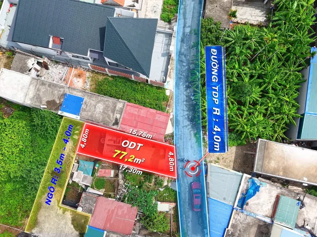 Bán lô f0 tại lâm động Thủy Nguyên dt 77m ngang 4,8 giá chỉ 1tỷ 8xx lh ngay 0382341632 em Liên