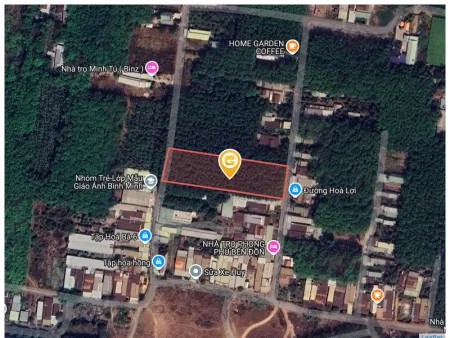 Bán đất 781,7m² giá 4.5 tỷ tại Phường Hòa Lợi Thị xã Bến Cát