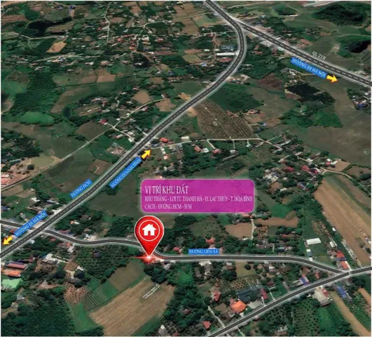 Bán Đất 67m2 giá 490 triệu tại Thị trấn Ba Hàng Đồi Huyện Lạc Thủy Hòa Bình