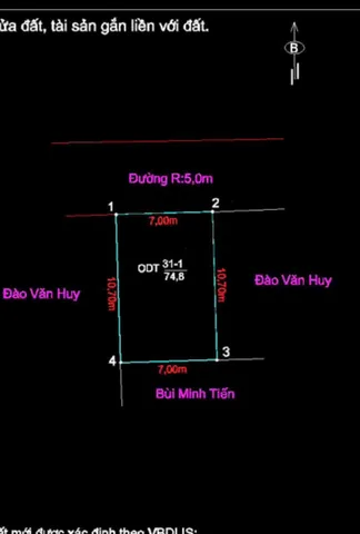 Bán đất 75.2m² ngang 7m giá 3.35 tỷ tại Dương Quan Thuỷ Nguyên. liên hệ 0362558882