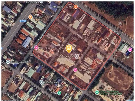 Bán đất 150m² giá 3.75 tỷ tại Phường Phú Tân Thành phố Thủ Dầu Một