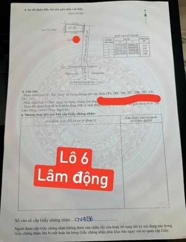 04/2026.Bán đất 60m² ngang 4,8m giá 1.48 tỷ tại Lâm Động. Thiên Hương. liên hệ 0362558882